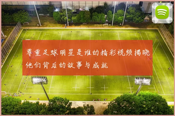 尊重足球明星是谁的精彩视频揭晓他们背后的故事与成就